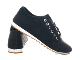 Damen Sneaker Turnschuhe Laufschuhe Halbschuhe Fitness Flach Freizeit Schuhe Black # 68