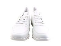 Damen Sneaker Turnschuhe Laufschuhe Halbschuhe Fitness Flach Freizeit Schuhe White # 018