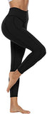 Persit Sporthose Damen, Sport Leggins für Damen Yoga Leggings Yogahose Sportleggins Schwarz-Size 34 (Herstellergröße: XS)