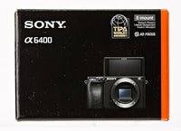 Sony Alpha 6400 | APS-C Spiegellose Kamera (Schneller 0,02s Autofokus 24,2 Megapixel, neigbares Display für Vlogging)