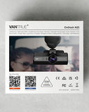 VANTRUE N2S 4K Dashcam Auto Dual 1440P Dash Cam Vorne Innen, GPS 24Std. Dual Parküberwachung, Dasch-Cam Infrarot Nachtsicht, 2160P Vorne, 2 Zoll 320°Superkondensator Autokamera G Sensor Max. 512GB