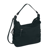 TOM TAILOR Caia Damen Hobo Bag Schultertasche Groß Schwarz