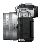 Nikon Z fc KIT Z DX 16-50 mm 1:3.5-6.3 VR Silver Edition (20.9 MP, OLED-Sucher mit 2.36 Millionen Bildpunkten, 11 Bilder pro Sekunde, Hybrid AF mit Fokus-Assistent, ISO 100-51.200, 4K UHD-Video)