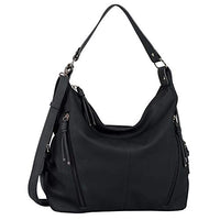 TOM TAILOR Caia Damen Hobo Bag Schultertasche Groß Schwarz