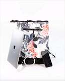 Ela Mo Rucksack Damen - Daypack schön u. durchdacht - Laptop Rucksäcke für Frauen - Anti Diebstahl Tasche für Schule, Uni, Business (Cherry)