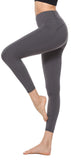 Persit Sporthose Damen, Sport Leggins für Damen Yoga Leggings Yogahose Sportleggins Grau-Size 34 (Herstellergröße: XS)