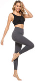 Persit Sporthose Damen, Sport Leggins für Damen Yoga Leggings Yogahose Sportleggins Grau-Size 34 (Herstellergröße: XS)