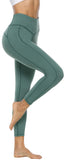 Persit Sporthose Damen, Sport Leggins für Damen Yoga Leggings Yogahose Sportleggins, Minttürkis, 34 (Herstellergröße: XS)