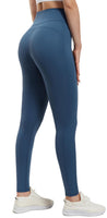 Persit Sporthose Damen, Sport Leggings High Waist Yogahose Gym Leggins Sportleggins Lange (36/38, Schotenblau, Herstellergröße: S)