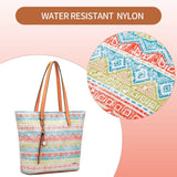 Pomelo Best Shopper Tasche Damen Wasserdichtes Nylon Große Handtasche Damen für Büro Schule Einkauf …