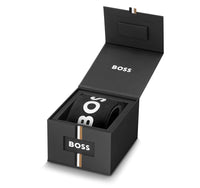 BOSS Chronograph Quarz Uhr für Herren mit Schwarzes Silikonarmband - 1513716