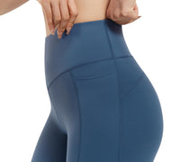 Persit Sporthose Damen, Sport Leggings High Waist Yogahose Gym Leggins Sportleggins Lange (36/38, Schotenblau, Herstellergröße: S)