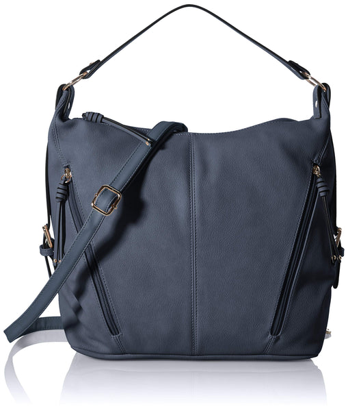 TOM TAILOR Caia Damen Hobo Bag Schultertasche Groß Blau