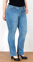 ESRA Jeans Damen High Waist Damen Jeans Stretch Damen Jeans Straight Übergröße FG4