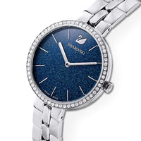 Swarovski Cosmopolitan Uhr, Metallarmband, Blau, Edelstahl