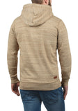 Solid Craig Herren Sweatjacke Kapuzenjacke Hoodie Mit Kapuze Und Reißverschluss, Größe:S, Farbe:Dune (5409)