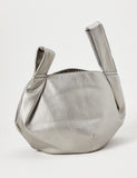 The Drop Women's Avalon Small Tote Bag, Metallic Silver, One Size