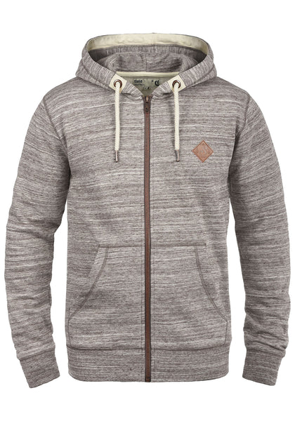 Solid Craig Herren Sweatjacke Kapuzenjacke Hoodie Mit Kapuze Und Reißverschluss, Größe:S, Farbe:Coffee Bean (5973)