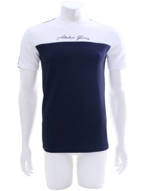 Men's T-Shirt Short Sleeve Crew Neck Graphic Print Fitness Black White S - XXL