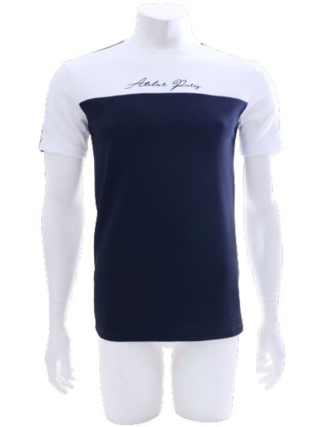 Herren T-Shirt Kurzarm Rundhals Motiv Aufdruck Fitness Black White S - XXL