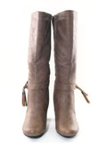 Damen Stiefel Khaki # 330