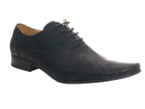 Herren Business Designer Halbschuhe Anzug Schnürr Schuhe Abendschuhe Black # 157-30