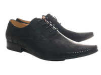 Herren Business Designer Halbschuhe Anzug Schnürr Schuhe Abendschuhe Black # 157-30