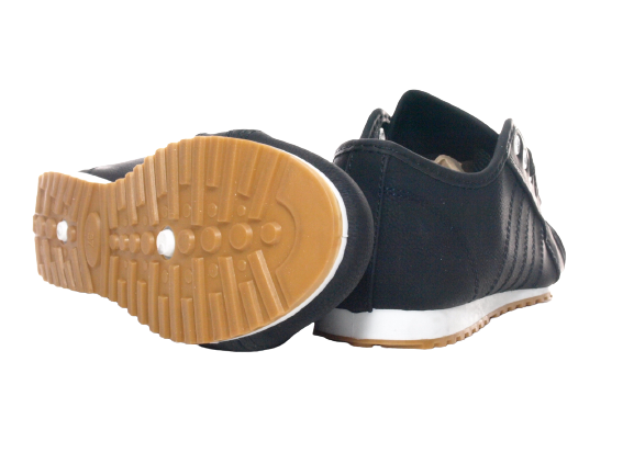 Baskets sneakers chaussures de running chaussures basses fitness plates décontractées femme noir # 68