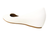 Damen Slipper Keilabsatz Ballerina Loafer Mokassins Slip On Flats Freizeit White # 7