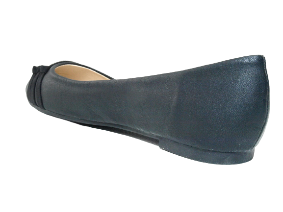 Women's Slip-on Shoes Ballerinas Loafers Moccasins Slip-on Flats Casual Black # 8382-7