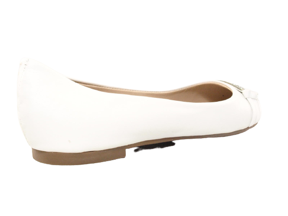Women's Slip-on Shoes Ballerinas Loafers Moccasins Slip-ons Flats Casual White # 8382-7