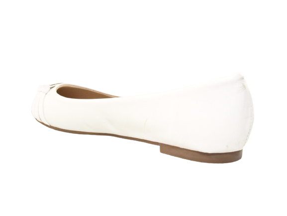 Women's Slip-on Shoes Ballerinas Loafers Moccasins Slip-ons Flats Casual White # 8382-7