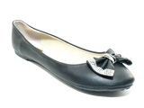 Damen Slipper Ballerina Loafer Mokassins Slip On Flats Freizeit Black #  38