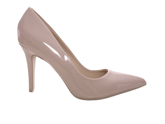 Damen High Heel Plateau Pumps Abendschuhe Stilettos Nude # 70