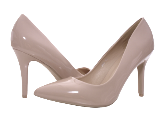 Women's High Heel Platform Pumps Evening Shoes Stilettos Nude # 70
