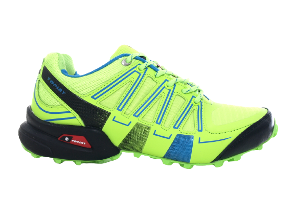 Baskets de loisir pour femmes chaussures de sport chaussures de course tennis Vert # 1090