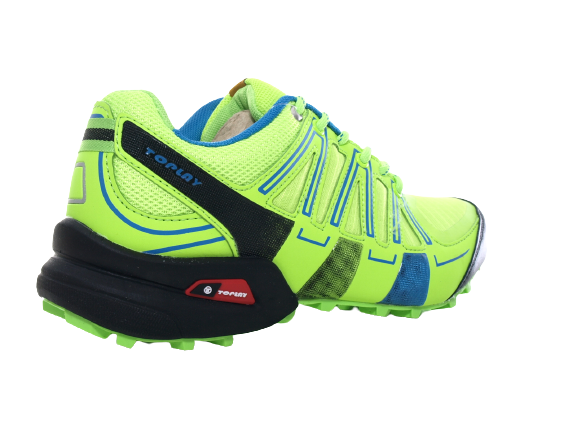 Baskets de loisir pour femmes chaussures de sport chaussures de course tennis Vert # 1090