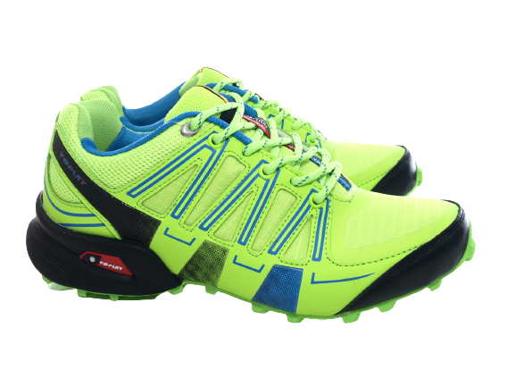Baskets de loisir pour femmes chaussures de sport chaussures de course tennis Vert # 1090