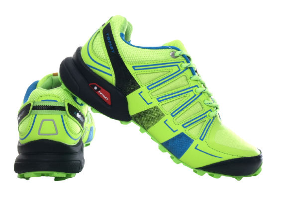 Baskets de loisir pour femmes chaussures de sport chaussures de course tennis Vert # 1090