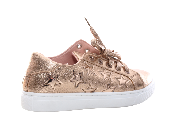 Damen Sneaker Turnschuhe Laufschuhe Halbschuhe Fitness Flach Freizeit Schuhe Gold # 6711