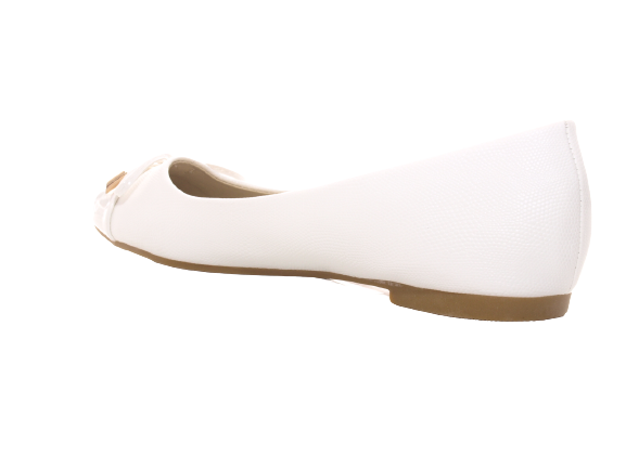 Women's Slip-On Loafers Ballerina Moccasins Flats Casual White # 10105
