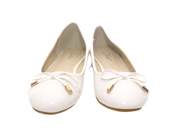 Women's Slip-On Loafers Ballerina Moccasins Flats Casual White # 10105