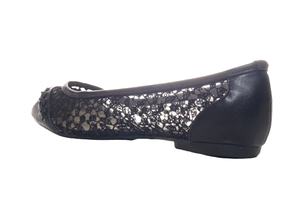 Chaussures basses pour femmes, ballerines, mocassins, chaussures à enfiler, plates, loisirs, noir # 251
