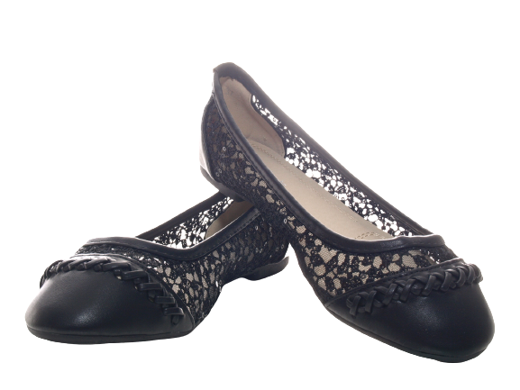 Chaussures basses pour femmes, ballerines, mocassins, chaussures à enfiler, plates, loisirs, noir # 251