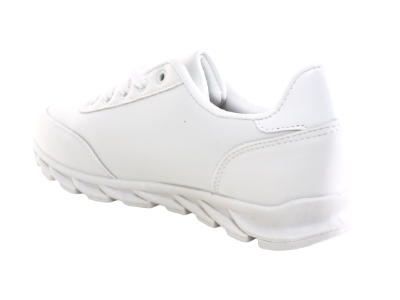 Women's sneakers trainers running shoes low shoes fitness flat casual shoes white # 018