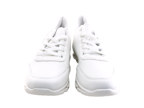 Women's sneakers trainers running shoes low shoes fitness flat casual shoes white # 018