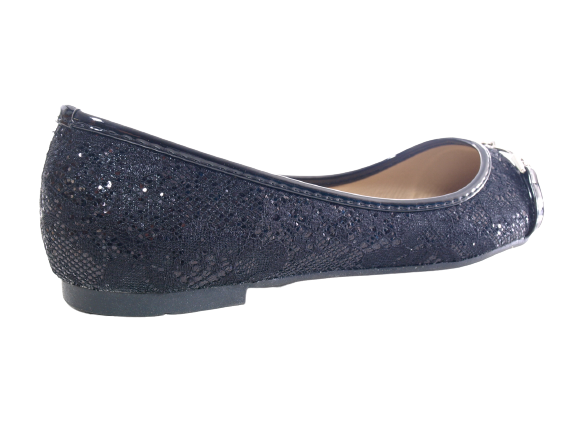 Women's Loafers Low Shoes Ballerinas Loafers Moccasins Slip-On Flats Leisure Black # 3