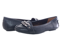Damen Slipper Halbschuhe Ballerina Loafer Mokassins Slip On Flats Freizeit Black # 012
