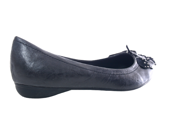 Chaussures femme ballerines mocassins slip-on plates décontractées noir # 102