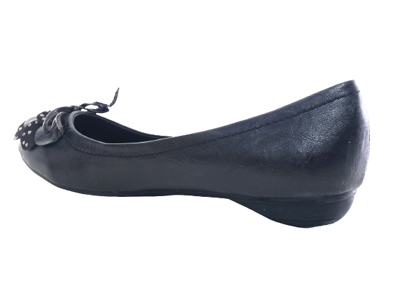 Chaussures femme ballerines mocassins slip-on plates décontractées noir # 102
